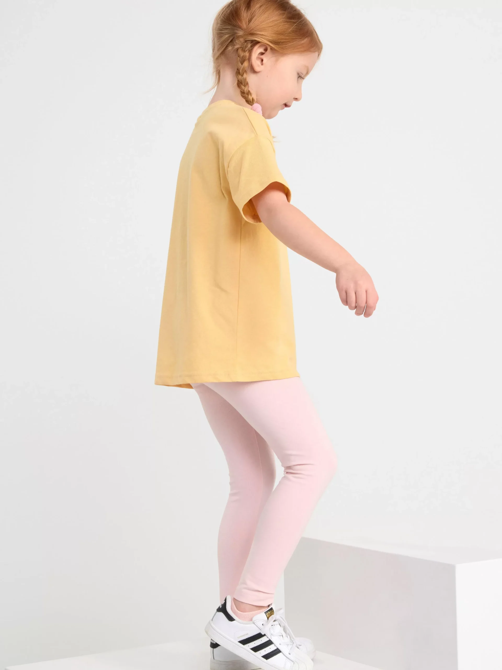 Toppar & T-Shirts>Lindex Oversize T-Shirt Light Dusty Yellow