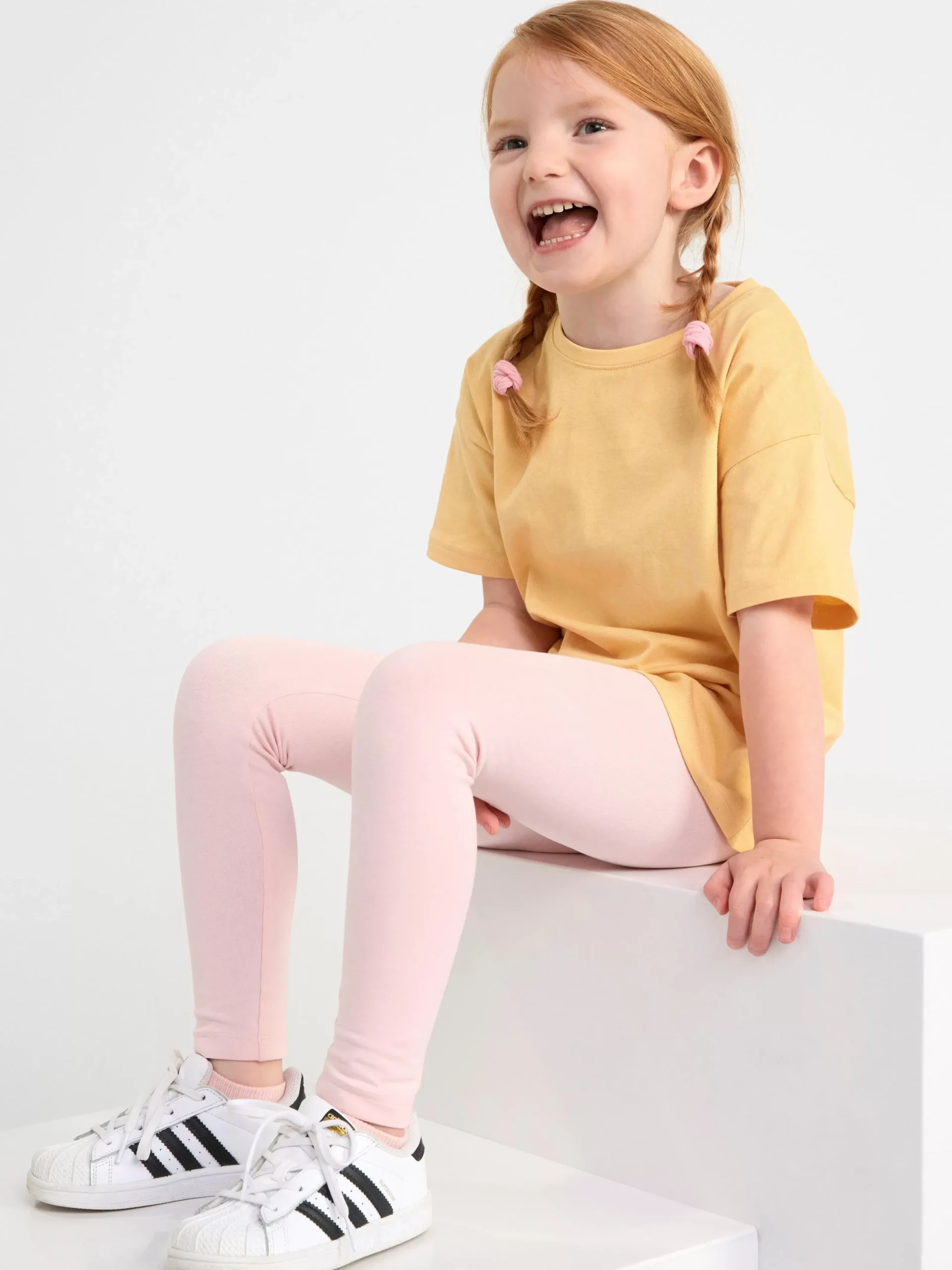 Toppar & T-Shirts>Lindex Oversize T-Shirt Light Dusty Yellow