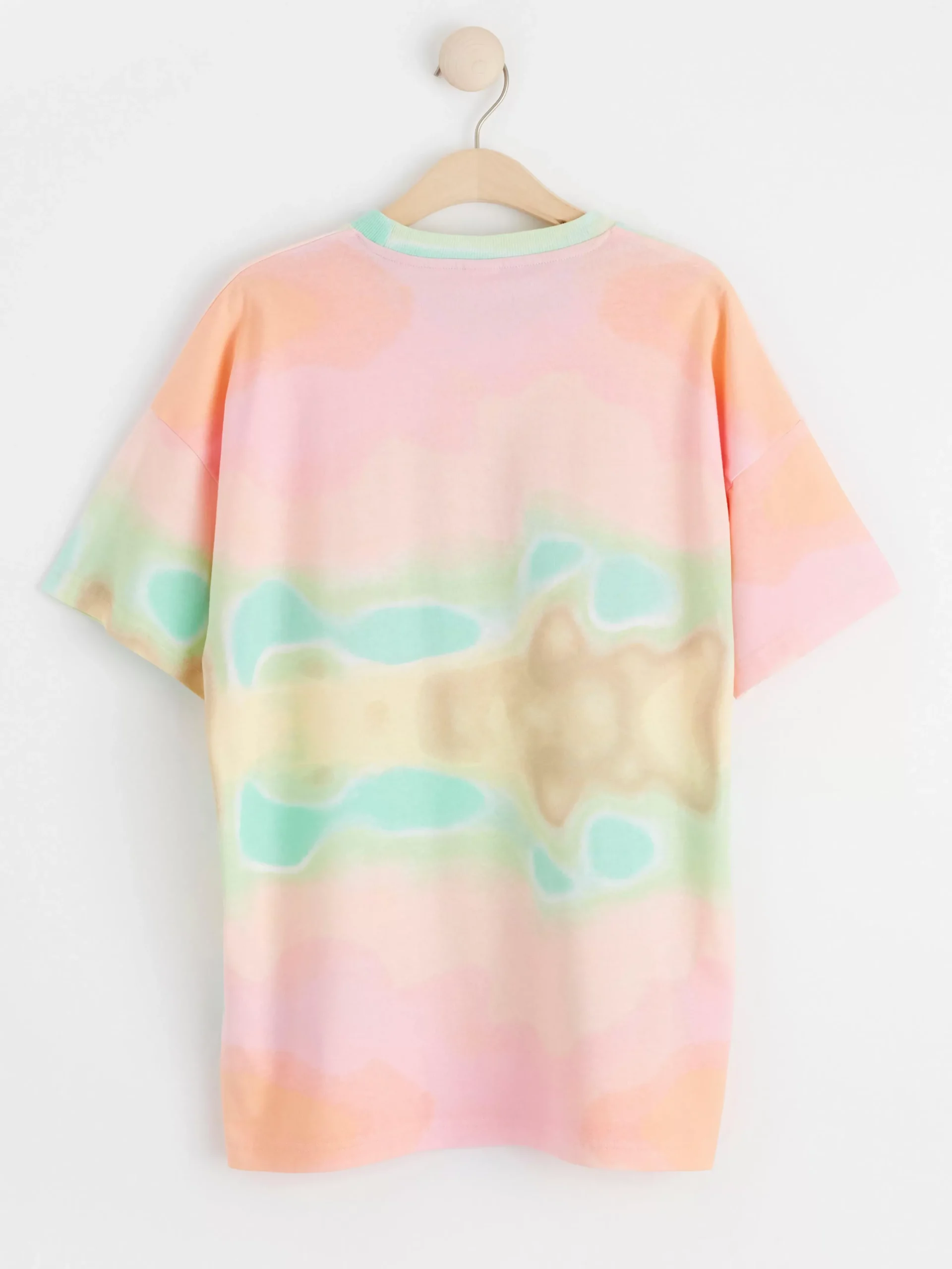 Toppar & T-Shirts>Lindex Oversized T-Shirt Med Tryck Off White