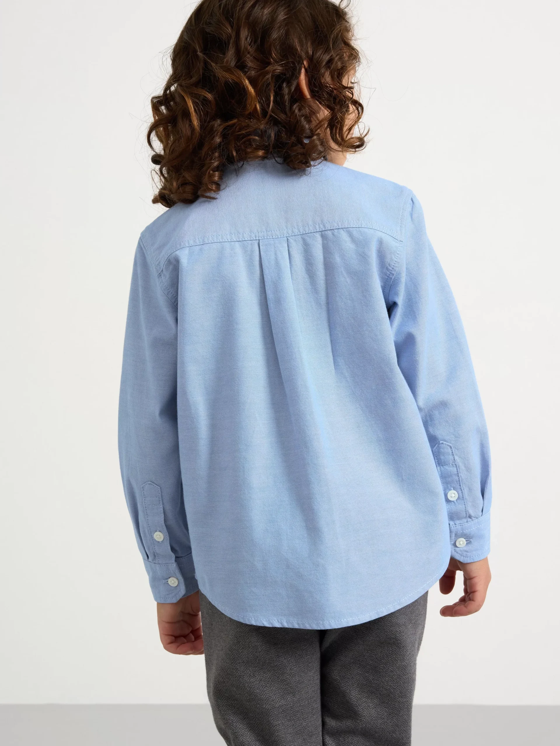 Skjortor & Blusar>Lindex Oxfordskjorta Blue Chambray