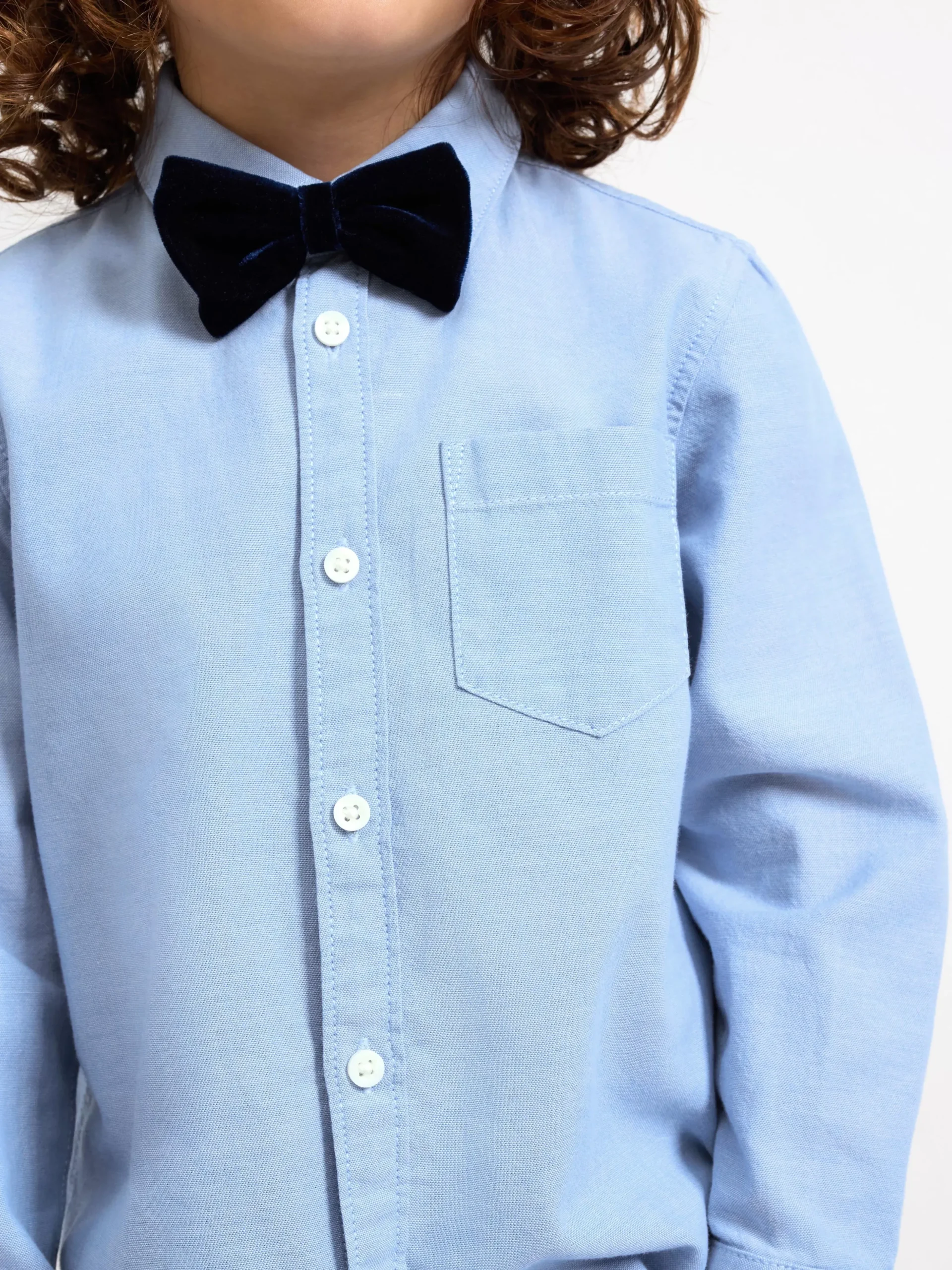 Skjortor & Blusar>Lindex Oxfordskjorta Blue Chambray