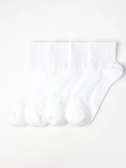 Strumpor>Lindex 4-Pack Ankelstrumpor White