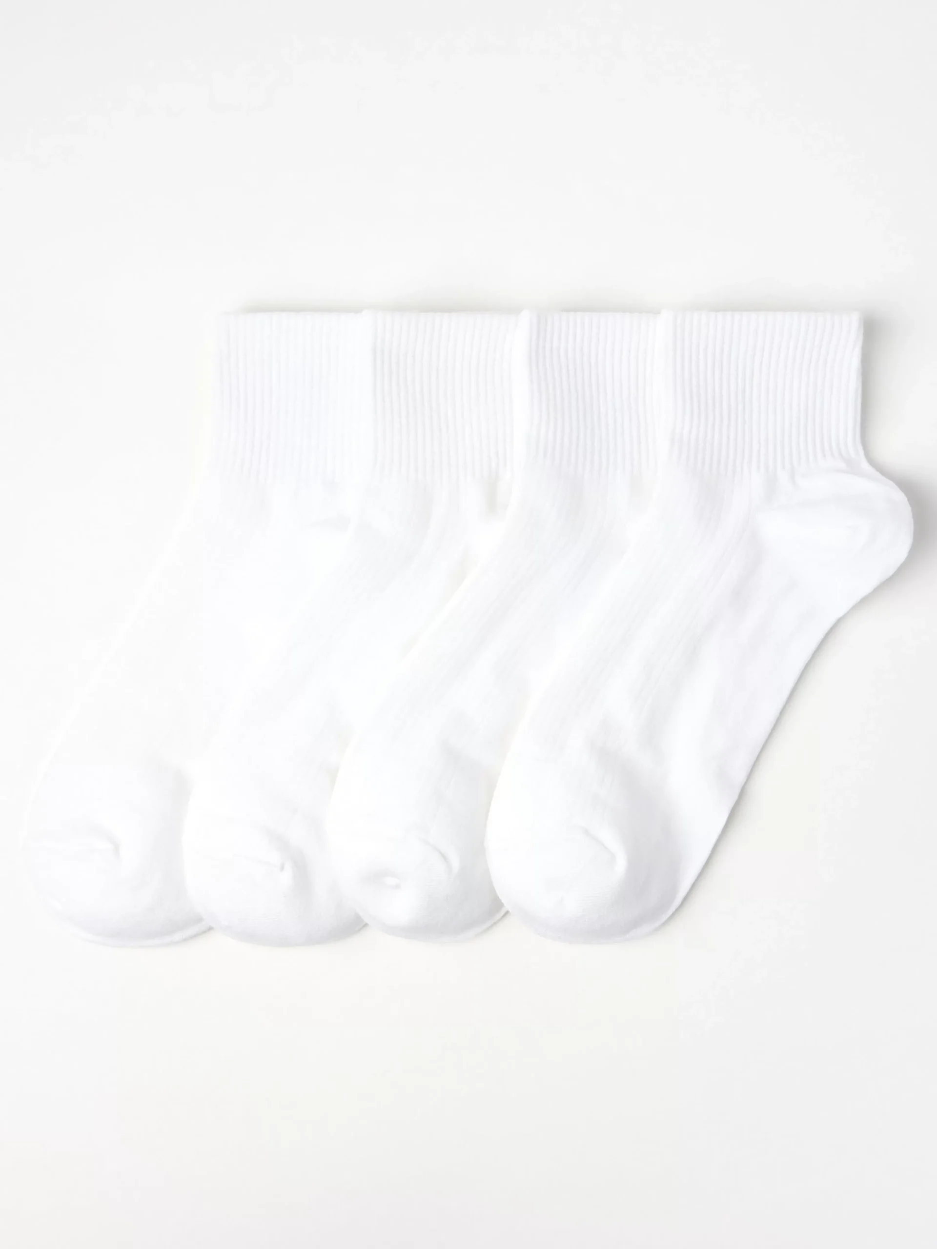 Strumpor>Lindex 4-Pack Ankelstrumpor White