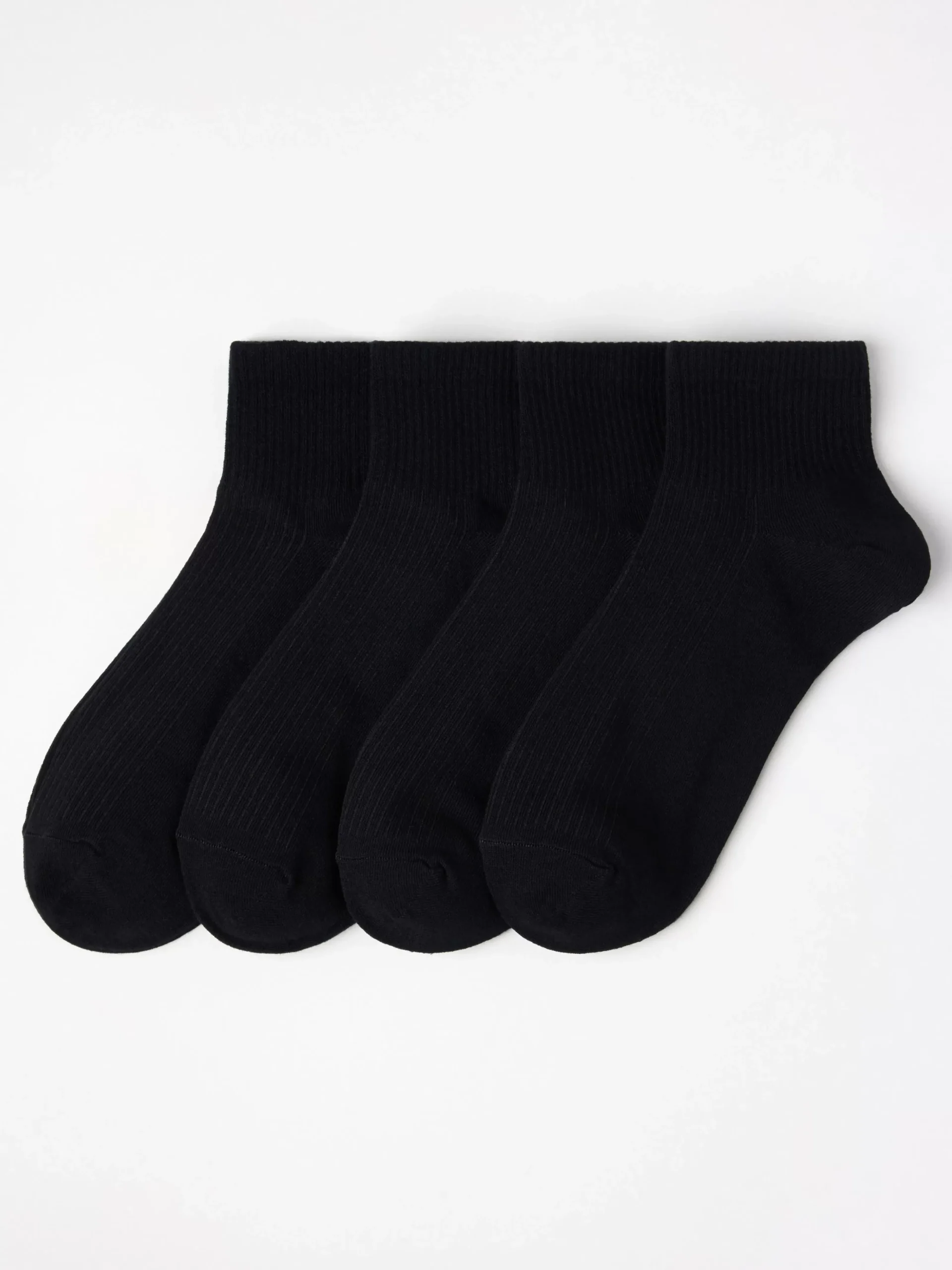 Strumpor>Lindex 4-Pack Ankelstrumpor Black