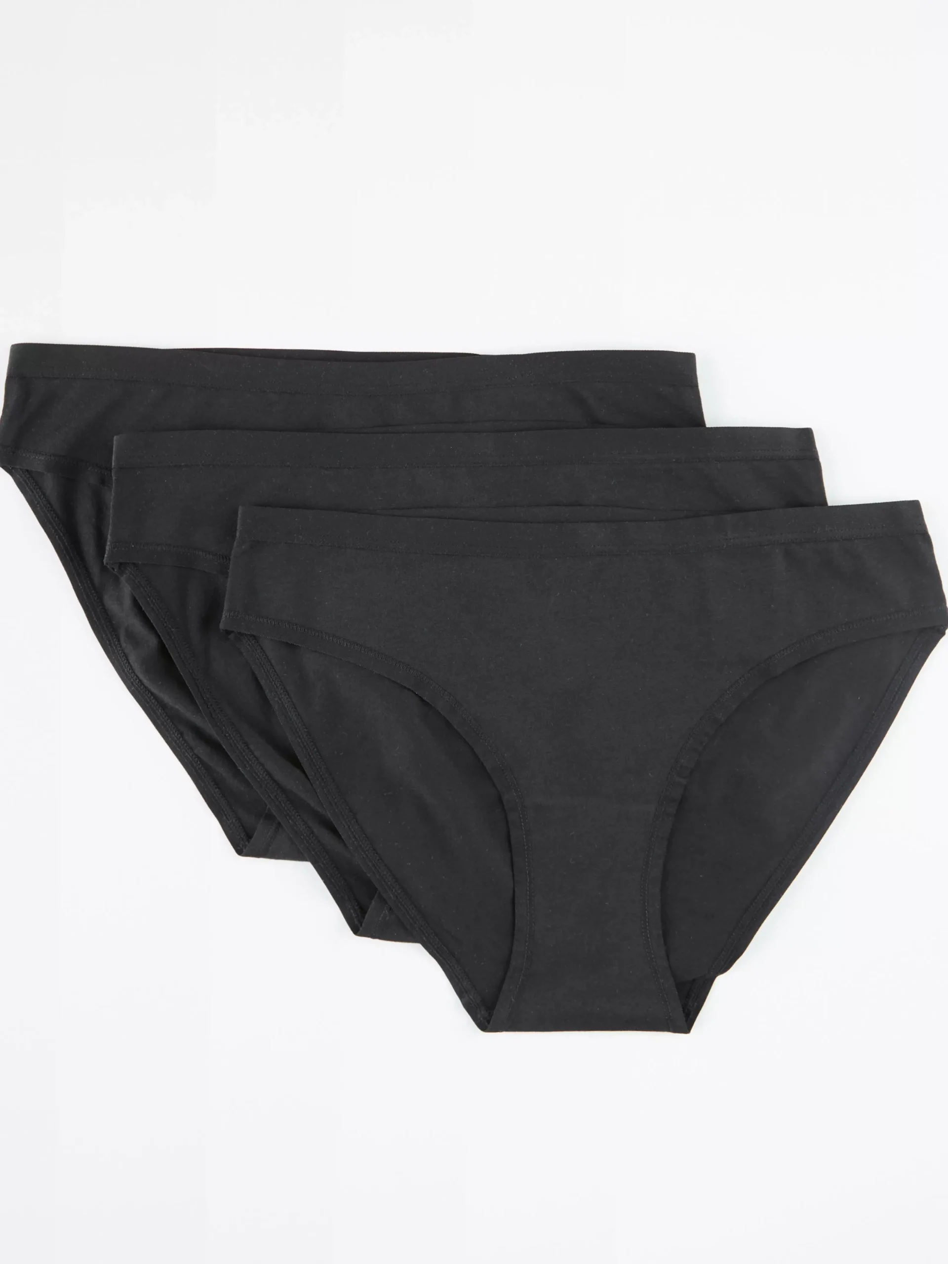 Trosor>Lindex 3-Pack Bikini Regular Trosa Black