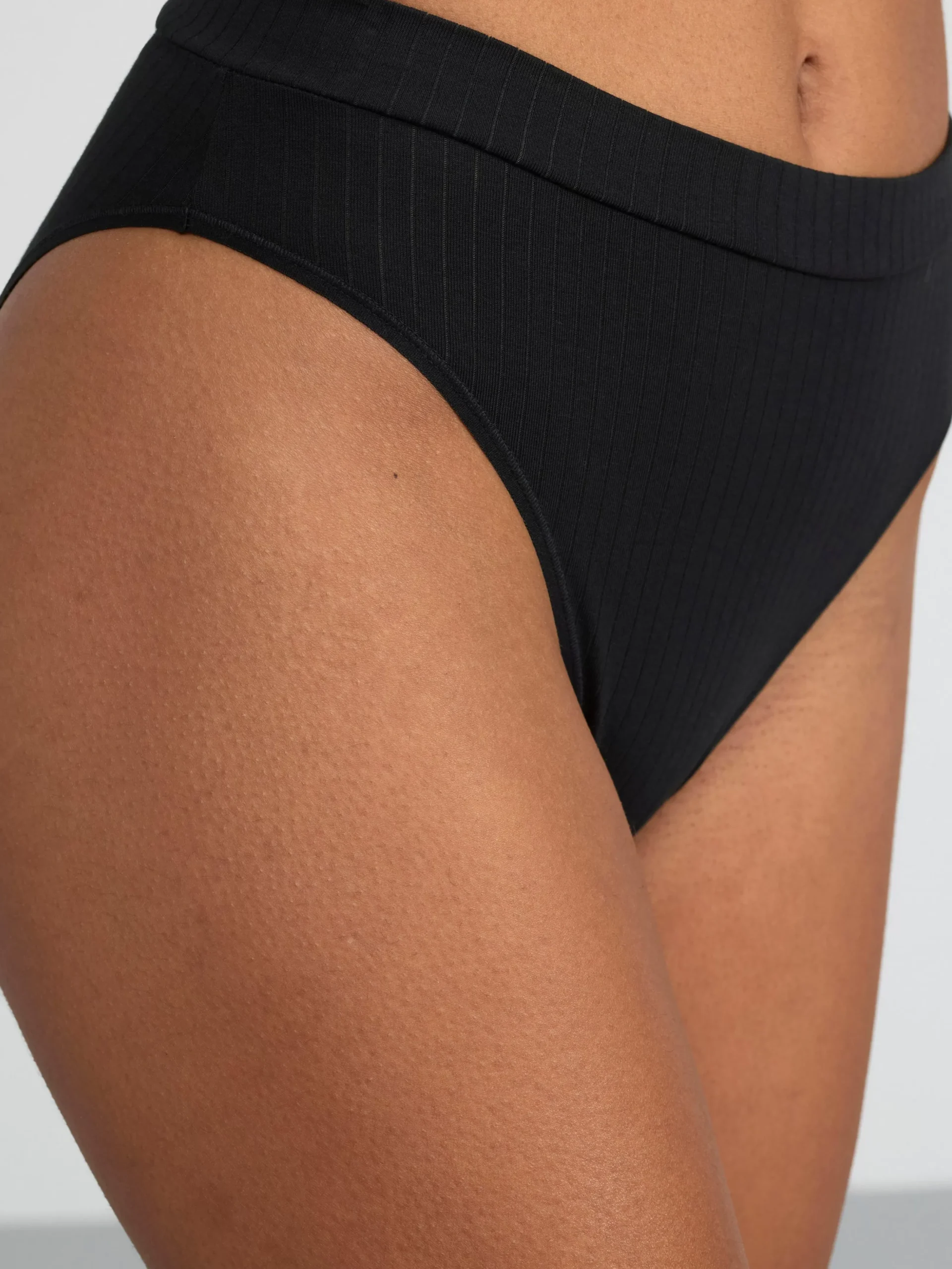 Trosor>Lindex 3-Pack Bikini Trosa High Waist Dark Dusty Brown