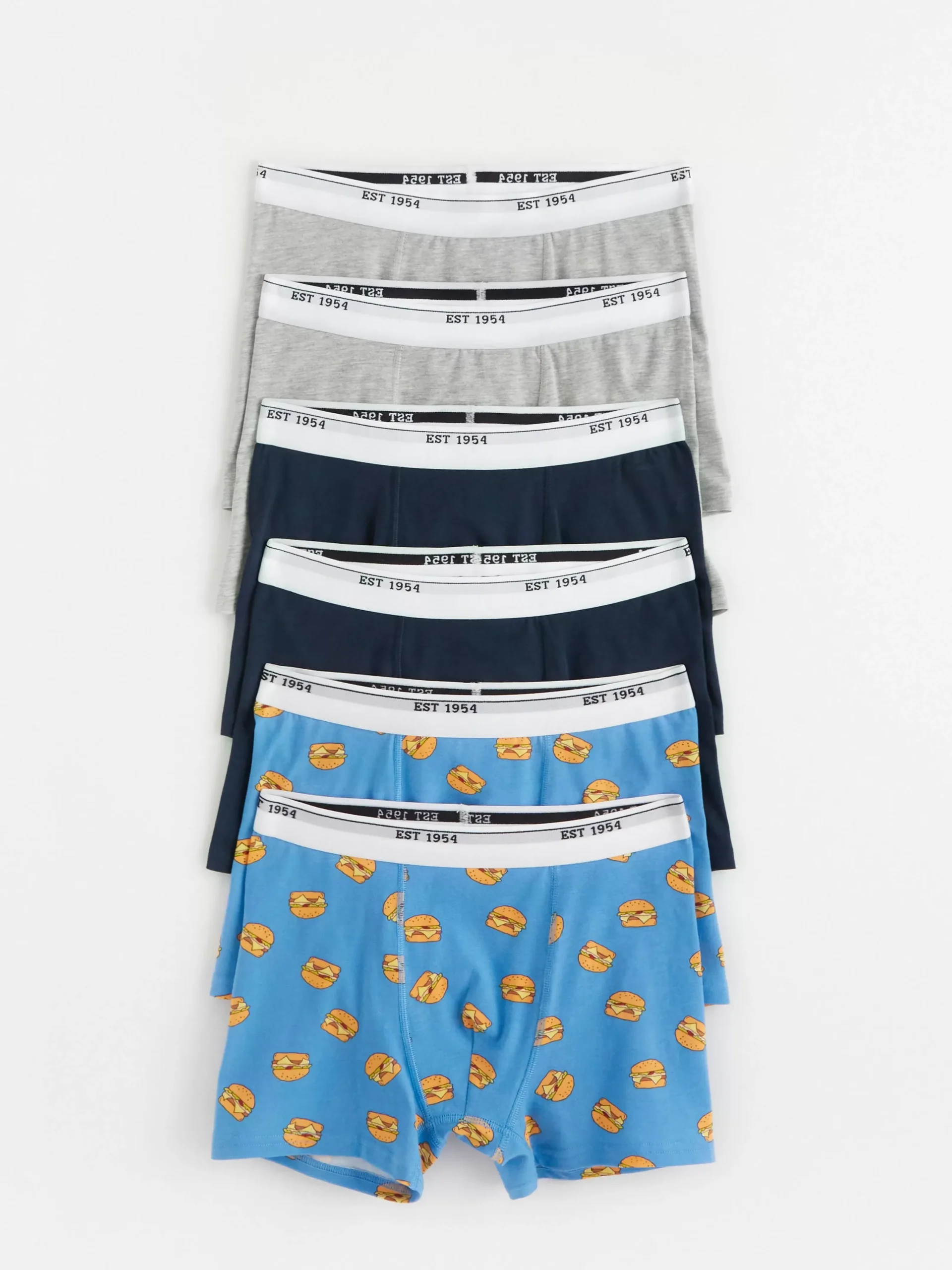 Underkläder>Lindex 6-Pack Boxershorts Dusty Blue