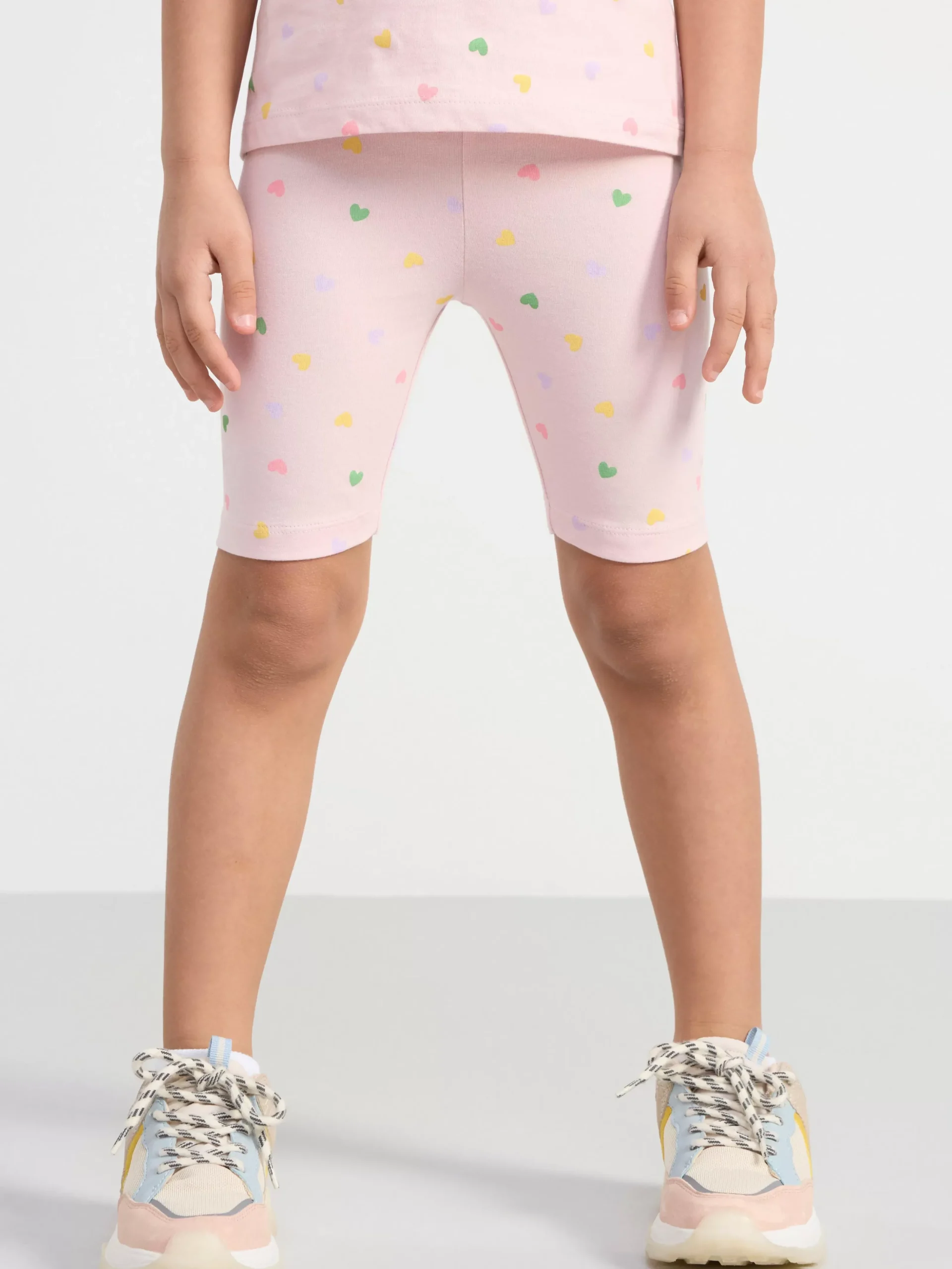 Byxor & Leggings>Lindex 2-Pack Cykelbyxor Light Dusty Pink