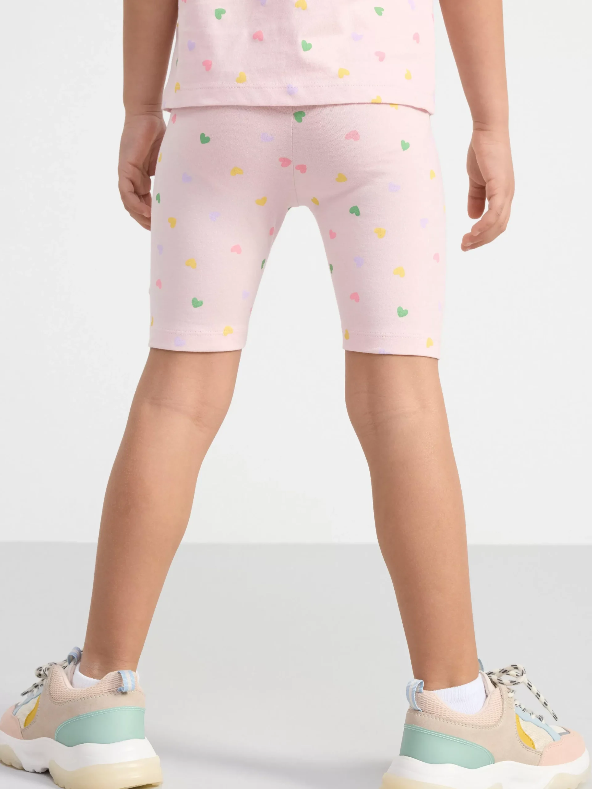 Byxor & Leggings>Lindex 2-Pack Cykelbyxor Light Dusty Pink