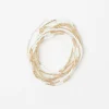 Accessoarer>Lindex 8-Pack Elastiska Armband White