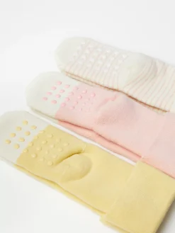 Nyfodd>Lindex 3-Pack Frottestrumpor Light Dusty Pink