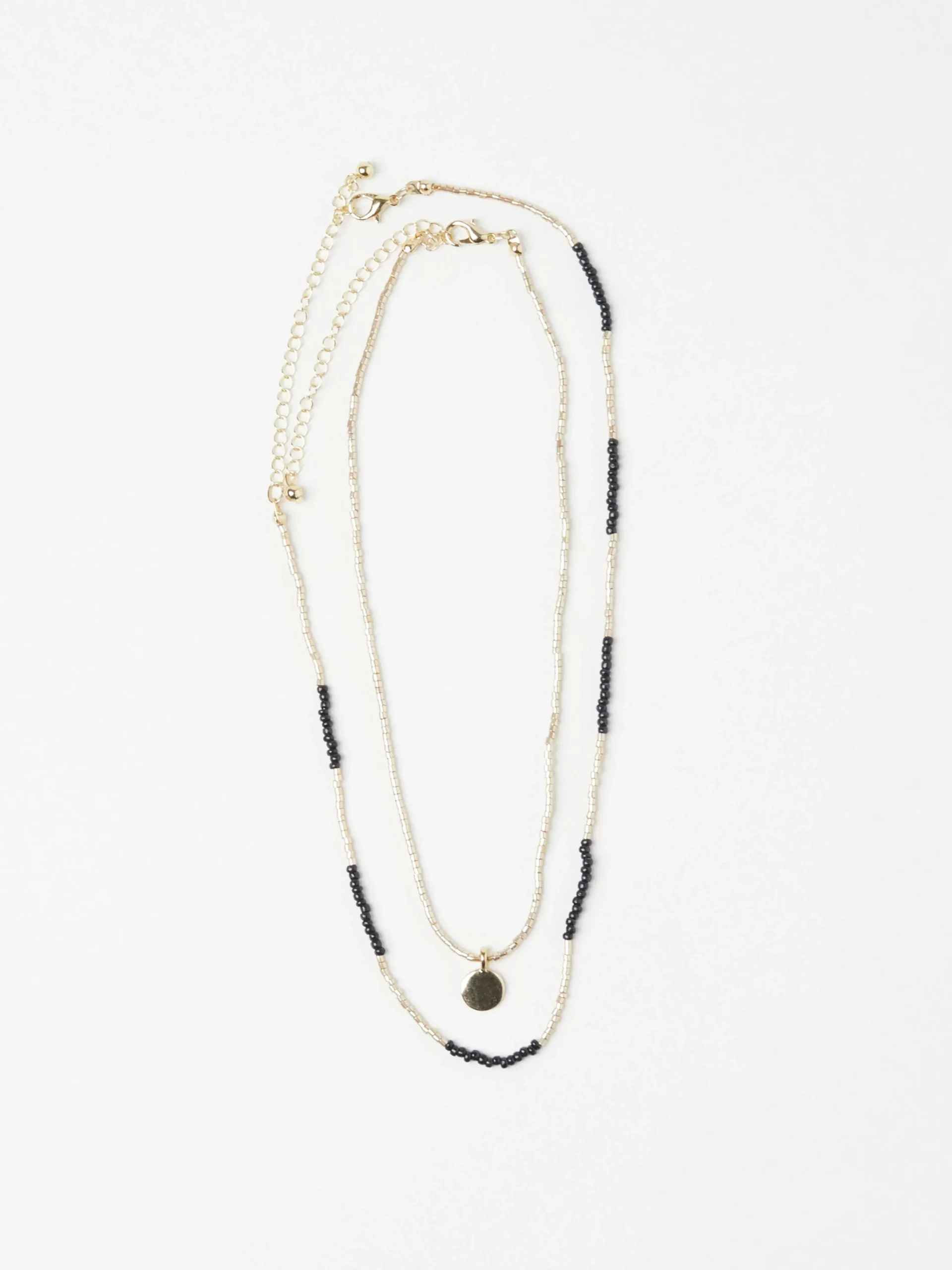 Accessoarer>Lindex 2-Pack Halsband Black