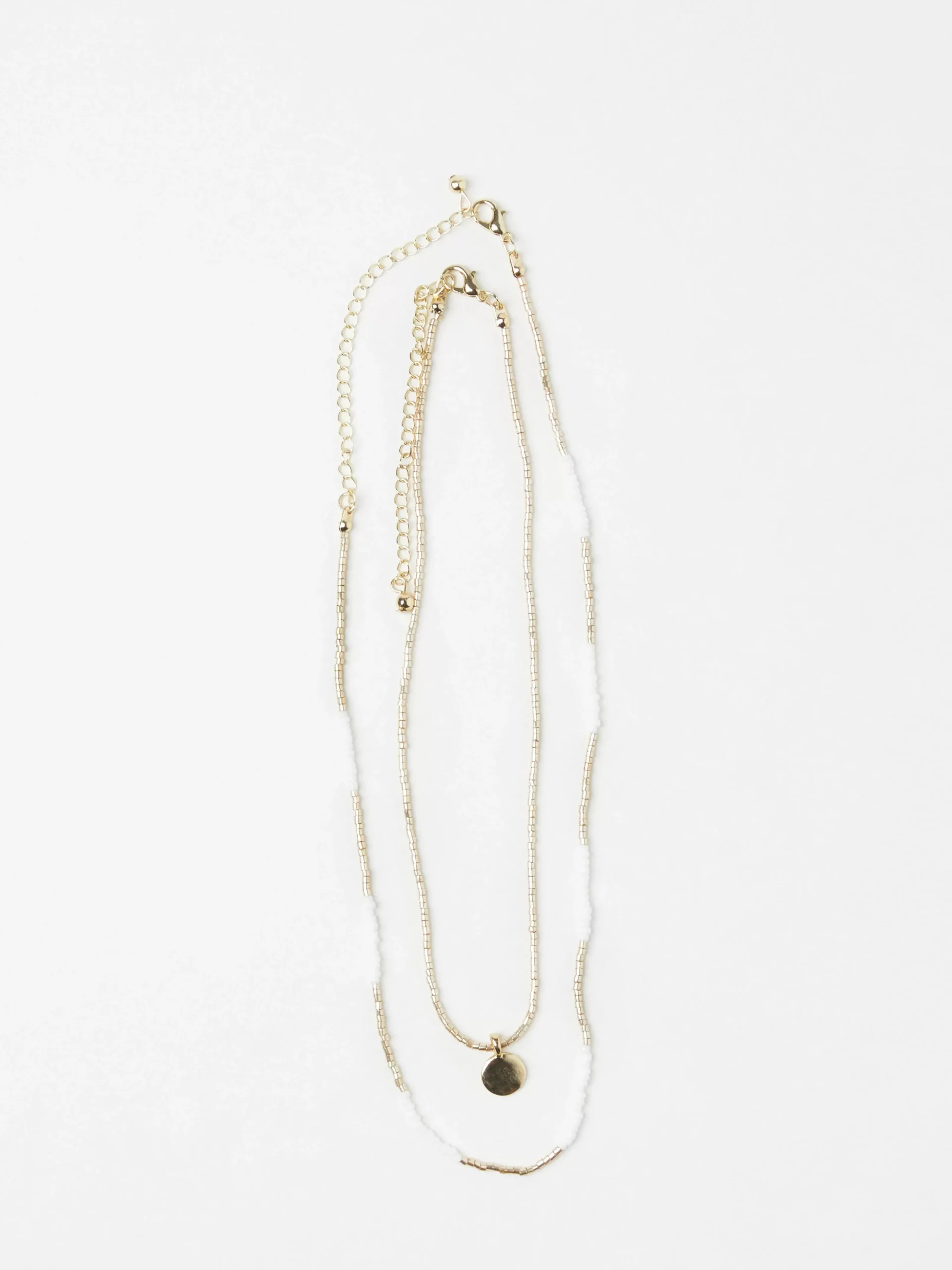 Accessoarer>Lindex 2-Pack Halsband White