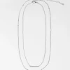 Accessoarer>Lindex 2-Pack Halsband Med Hangsmycke Silver