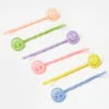 Accessoarer>Lindex 6-Pack Harnalar Med Glada Figurer Light Pink