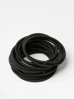 Accessoarer>Lindex 18-Pack Harsnoddar Black