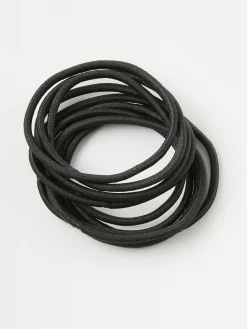 Accessoarer>Lindex 9-Pack Harsnoddar Black