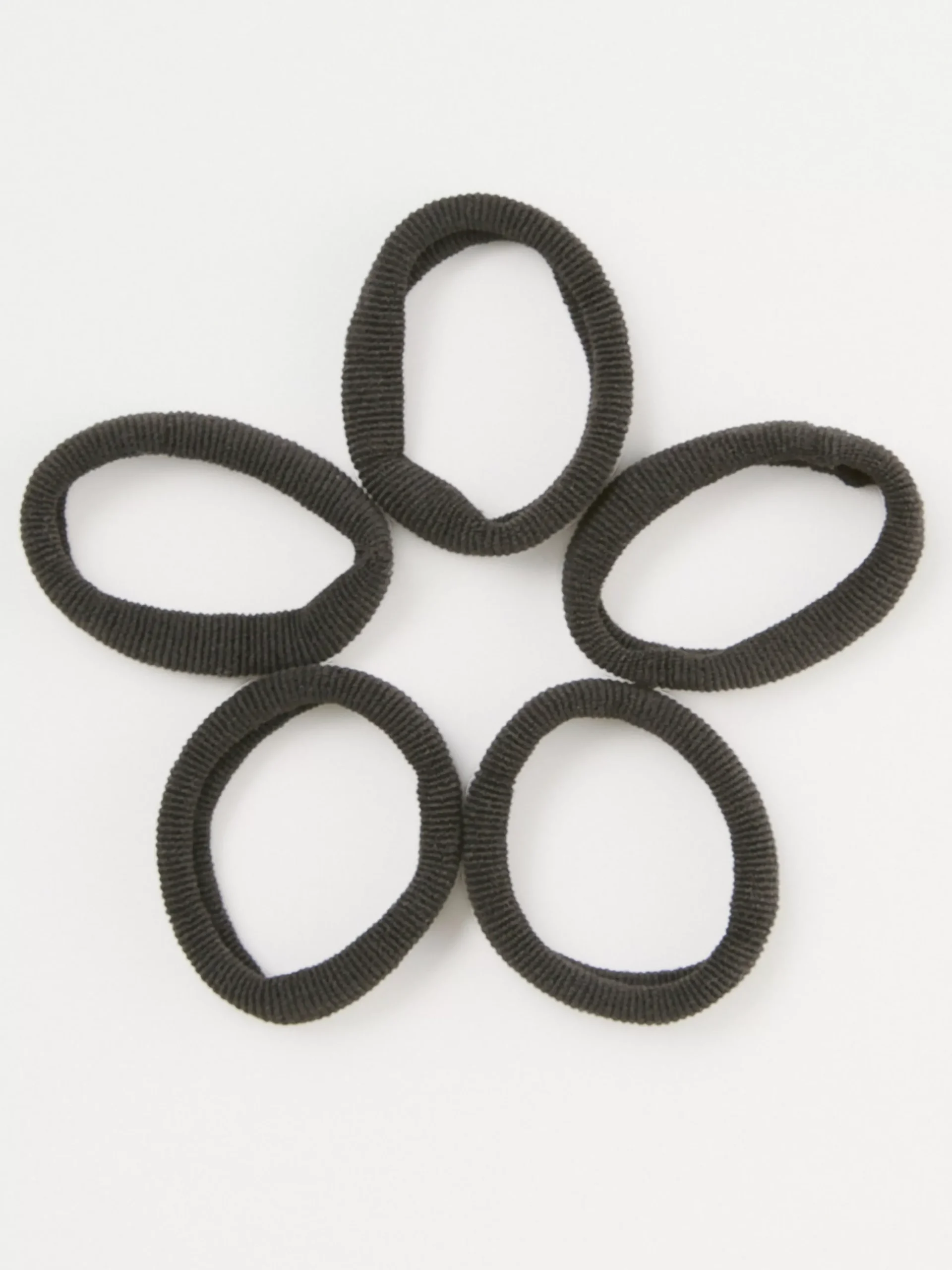 Accessoarer>Lindex 5-Pack Harsnoddar Black