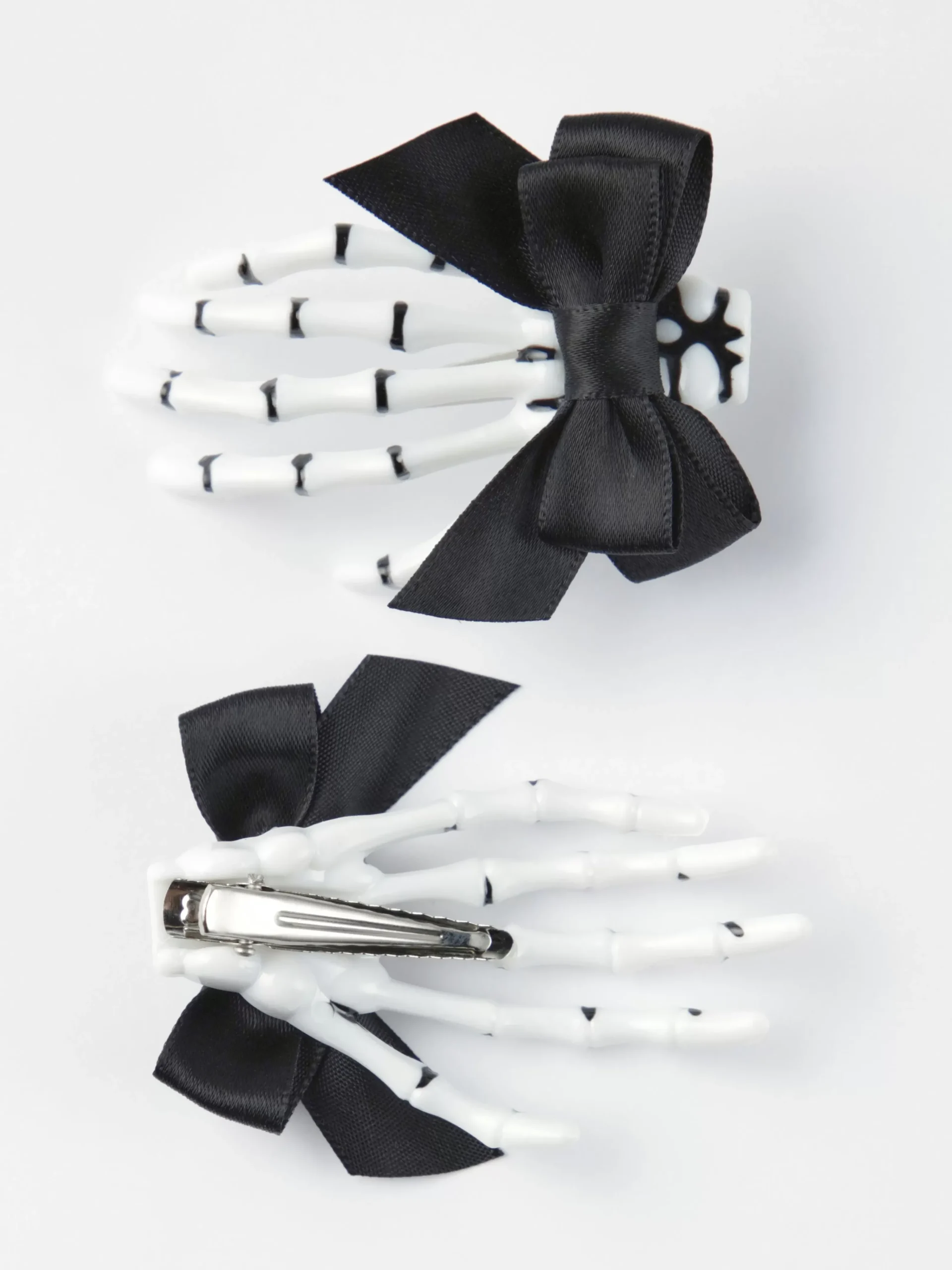 Accessoarer>Lindex 2-Pack Harspannen Med Skeletthander Black