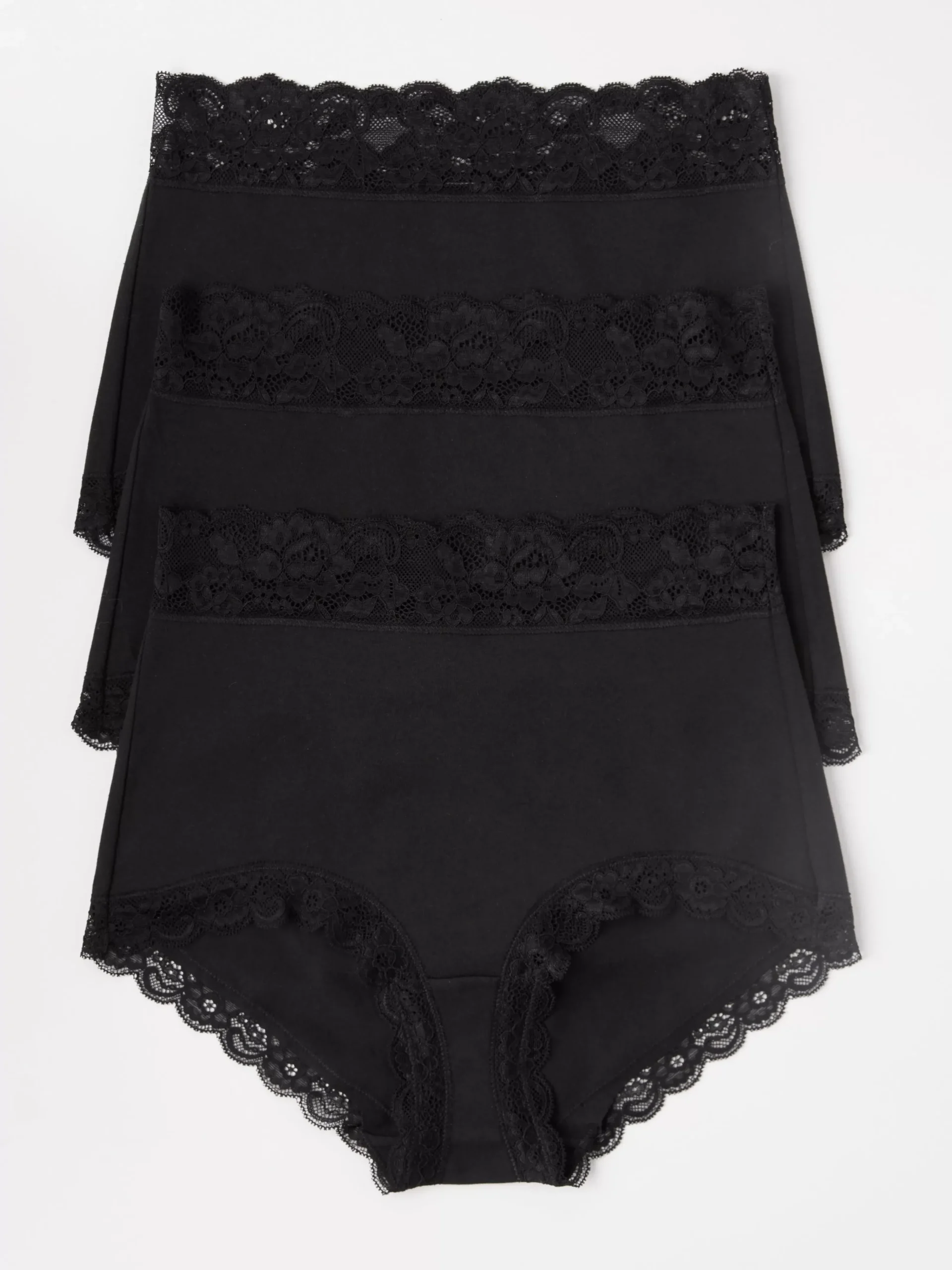Trosor>Lindex 3-Pack High Waist Trosor Black