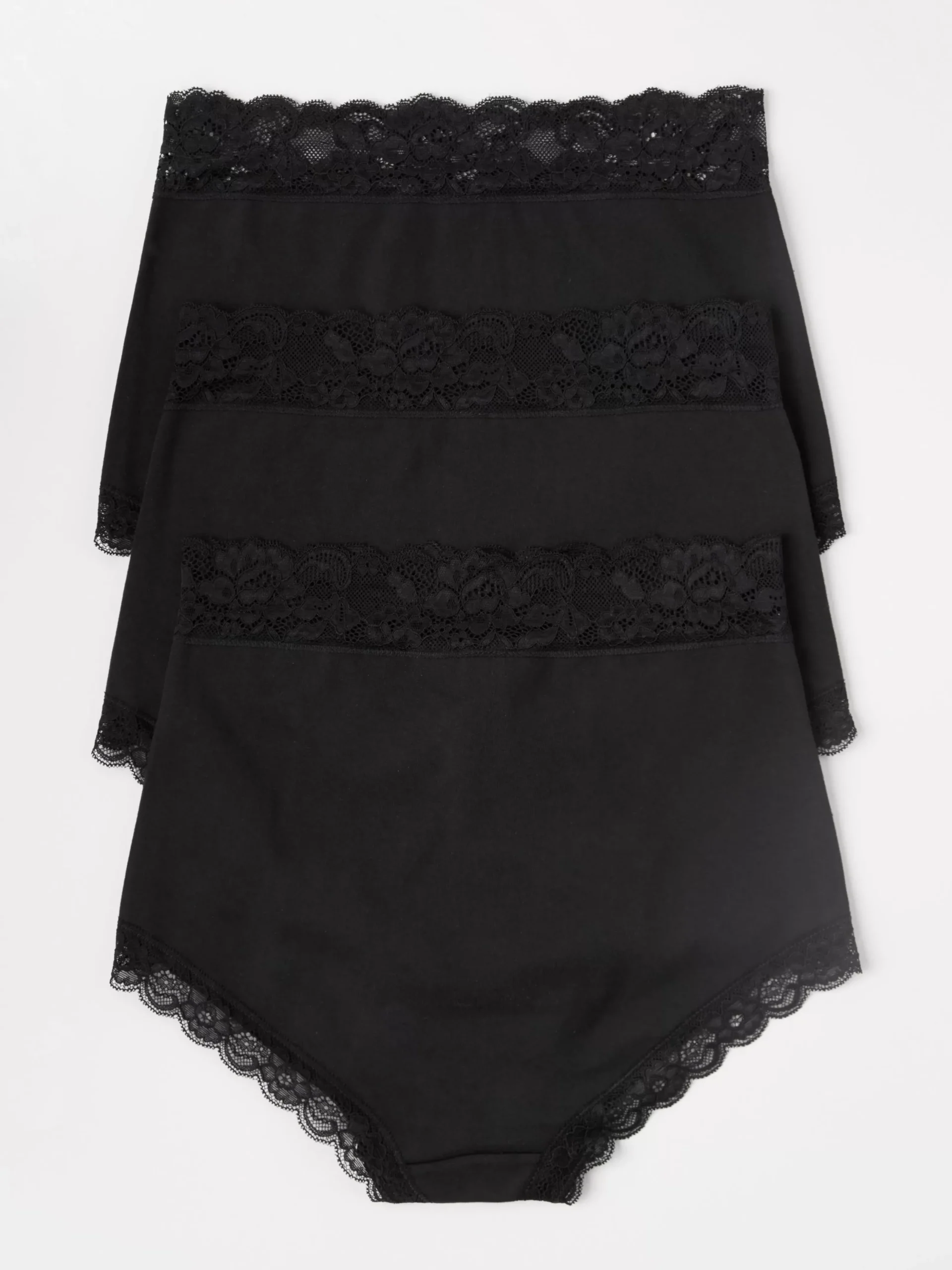 Trosor>Lindex 3-Pack High Waist Trosor Black