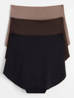 Träningskläder>Lindex 3-Pack High Waist Trosor Sport Black