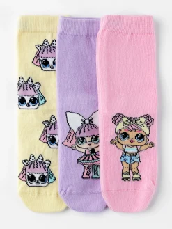 Underkläder>Lindex 3-Pack L.O.L. Surprise-Strumpor Light Pink