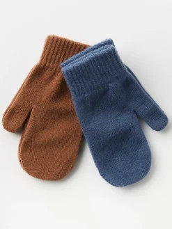 Accessoarer>Lindex 2-Pack Magiska Vantar Dark Dusty Blue