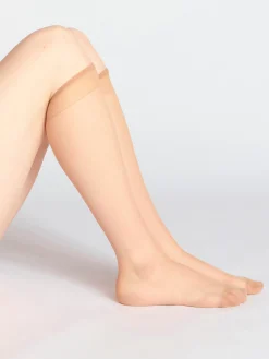 Strumpor>Lindex 4-Pack Matta Knastrumpor Light Beige