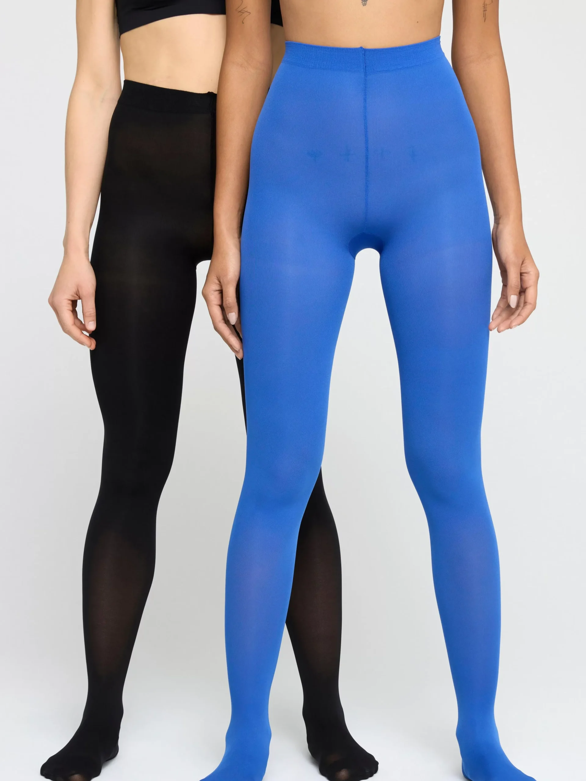 Strumpbyxor & Leggings>Lindex 2-Pack Matta Strumpbyxor I 50 Denier Blue