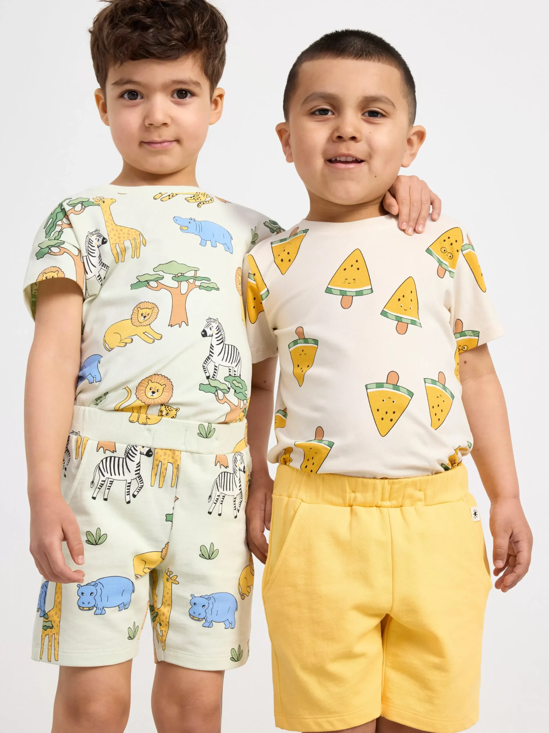 Byxor & Leggings>Lindex 2-Pack Shorts Light Dusty Green