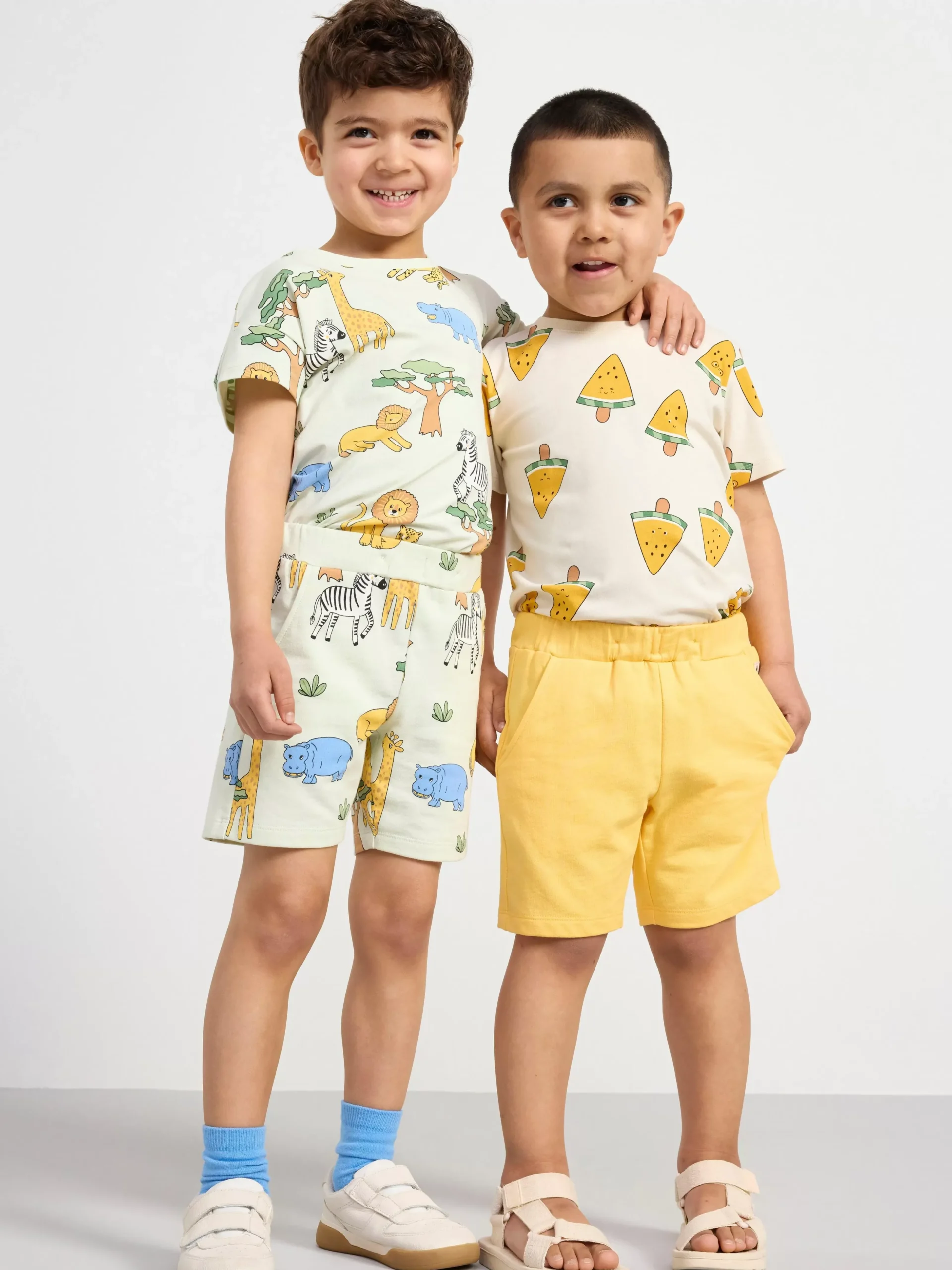 Byxor & Leggings>Lindex 2-Pack Shorts Light Dusty Green
