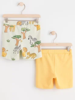 Byxor & Leggings>Lindex 2-Pack Shorts Light Dusty Green