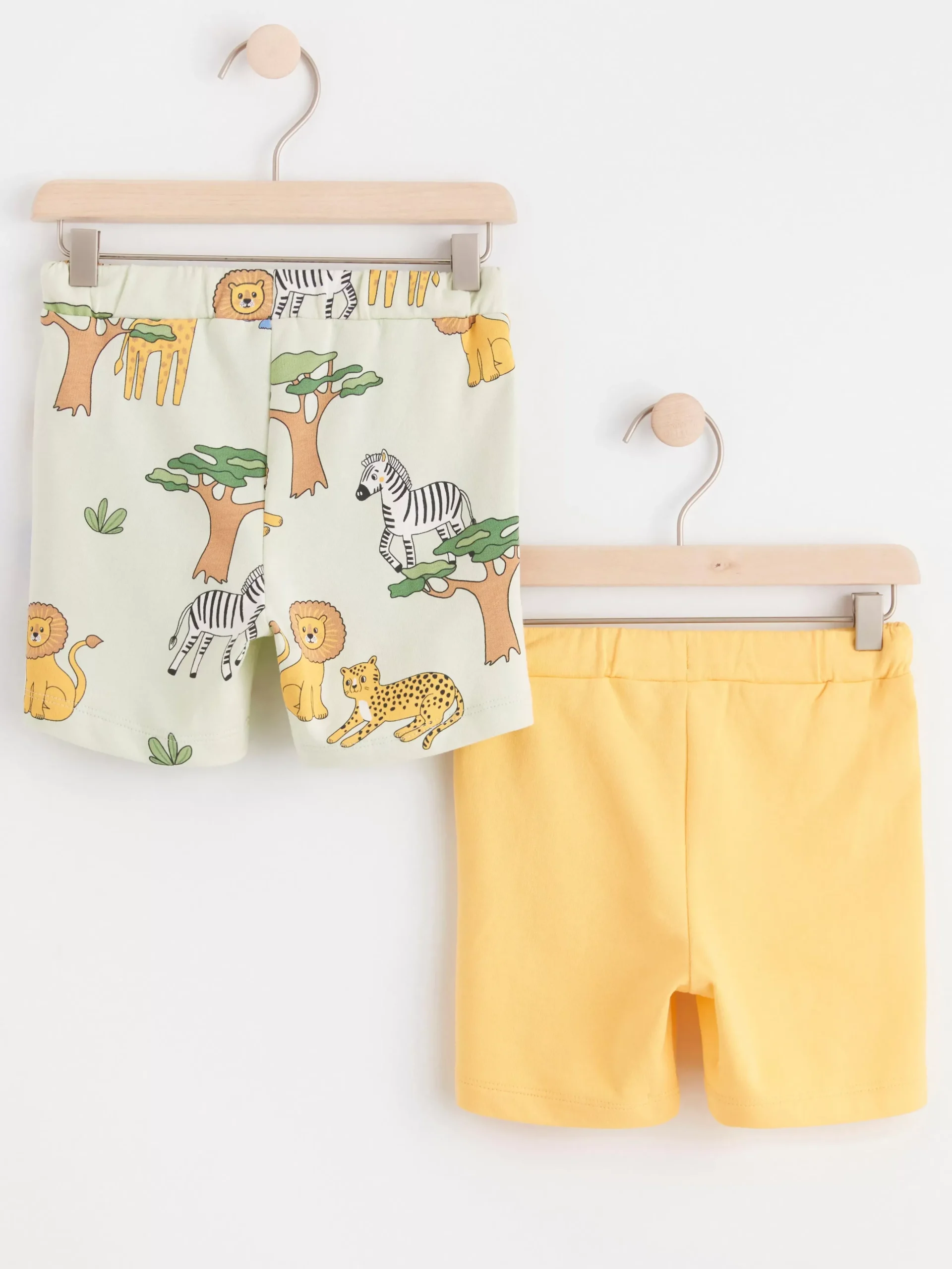 Byxor & Leggings>Lindex 2-Pack Shorts Light Dusty Green