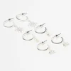 Accessoarer>Lindex 3-Pack Sma Creolorhangen Silver