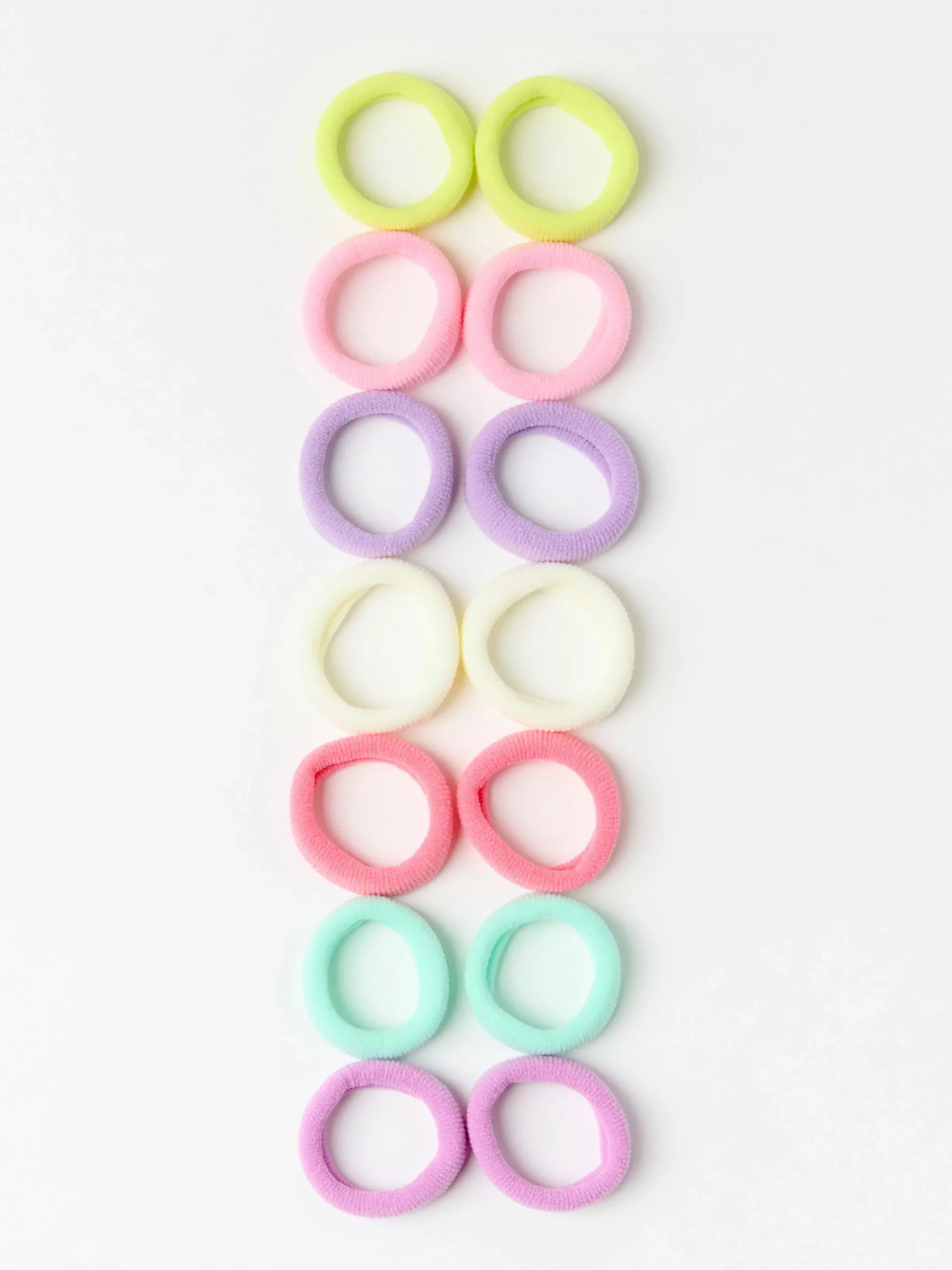 Accessoarer>Lindex 14-Pack Sma Harsnoddar Light Pink