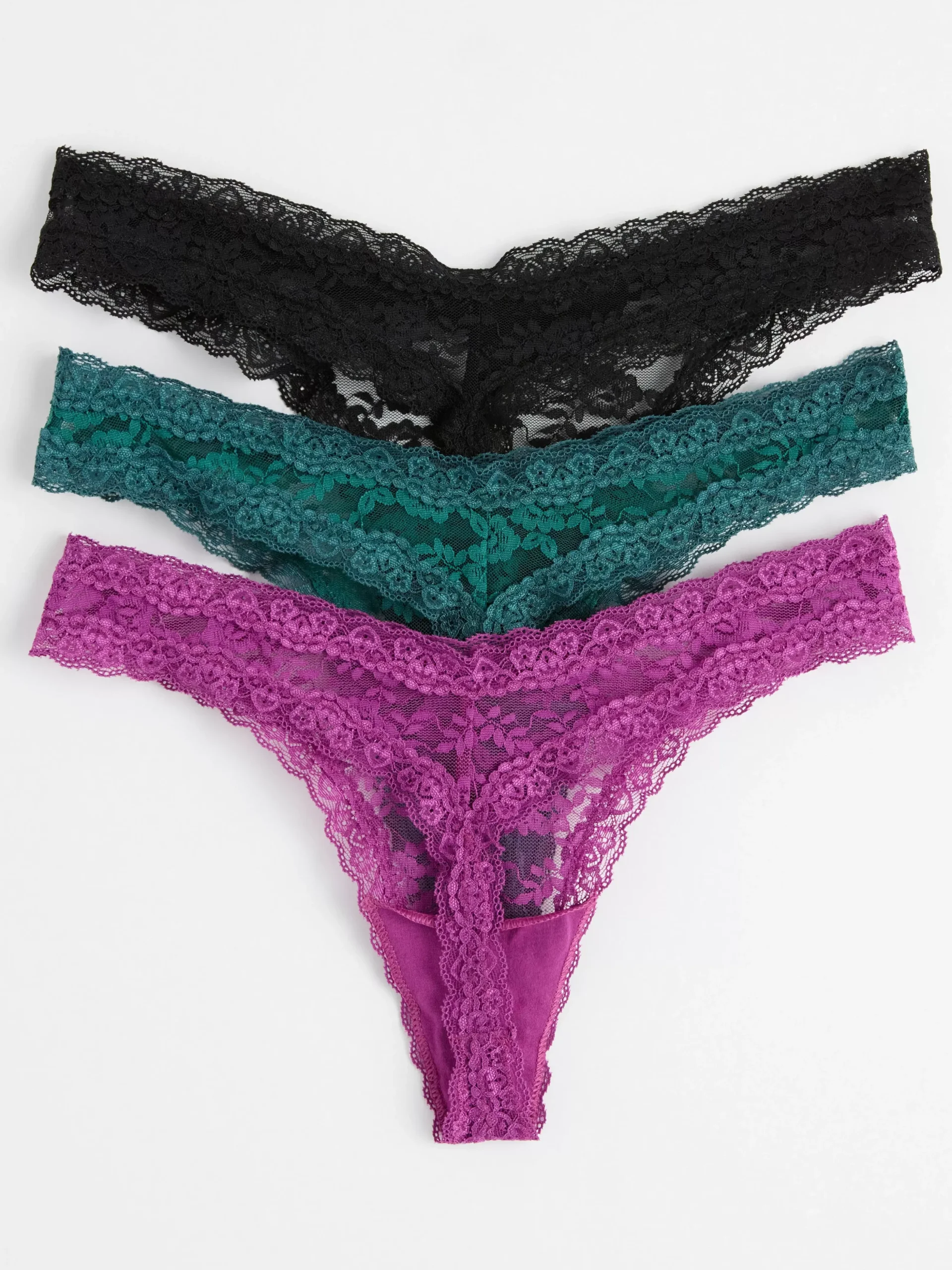 Trosor>Lindex 3-Pack Stringtrosa Low Lilac