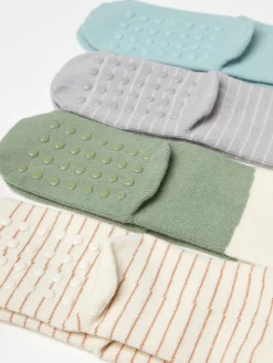 Strumpor & Strumpbyxor>Lindex 4-Pack Strumpor Dusty Green