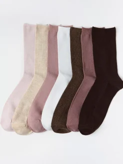 Strumpor>Lindex 7-Pack Strumpor Light Lilac