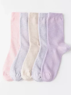 Underkläder>Lindex 5-Pack Strumpor Beige Melange
