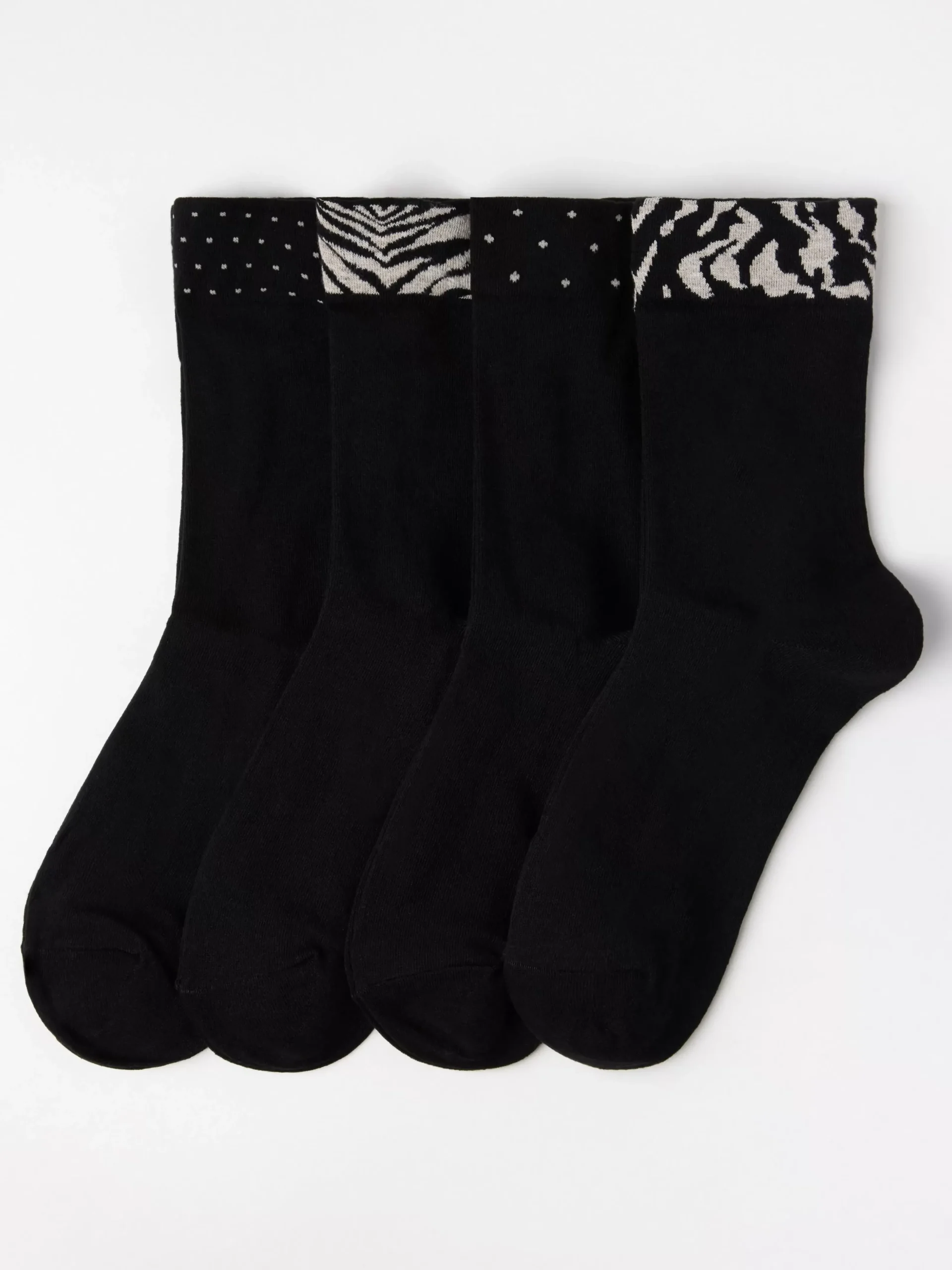 Strumpor>Lindex 4-Pack Strumpor Black