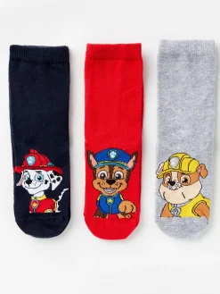 Underkläder>Lindex 3-Pack Strumpor Med Antislip Och Paw Patrol Navy