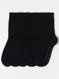 Underkläder>Lindex 5-Pack Strumpor Med Antislip Black