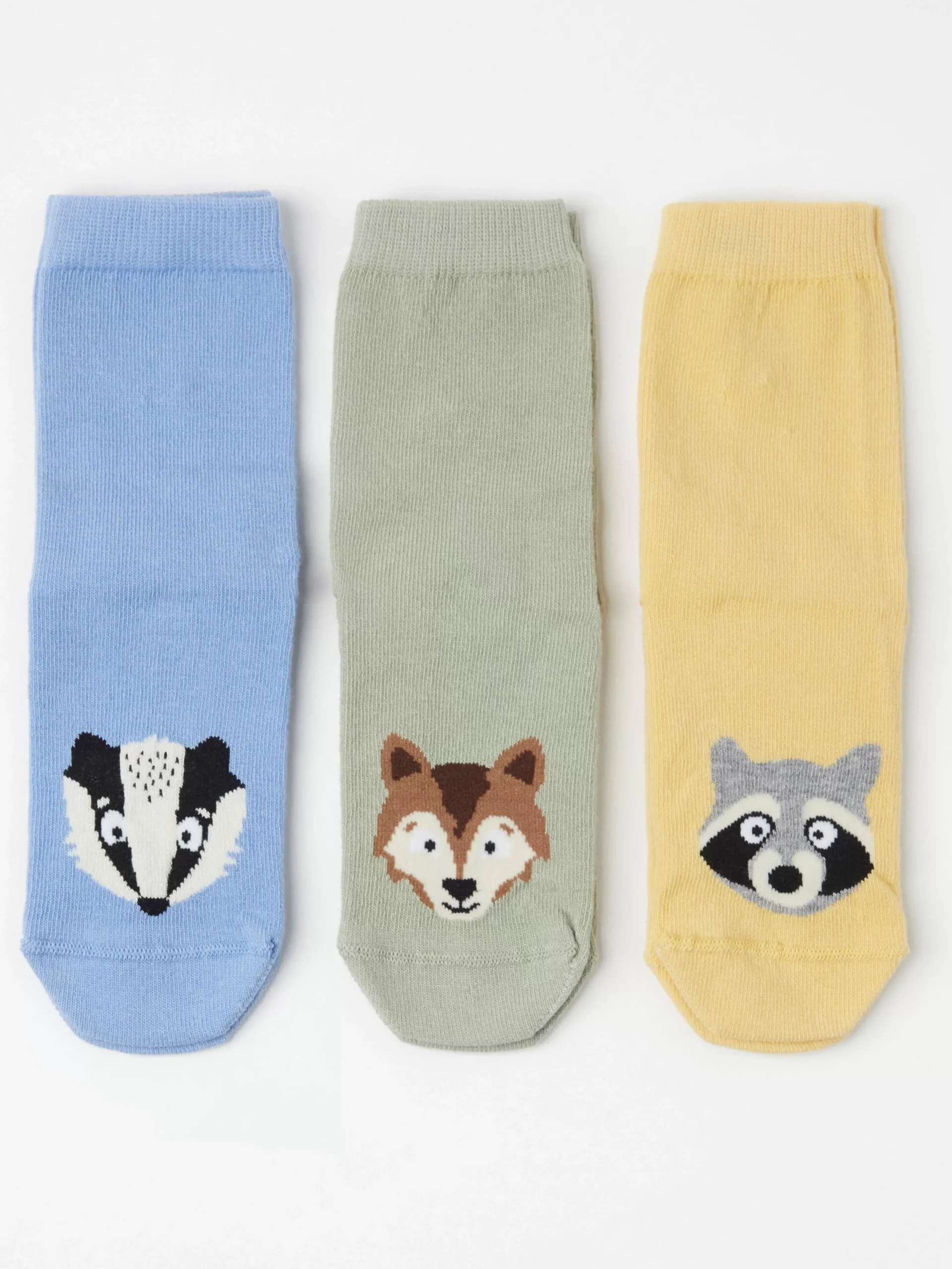 Underkläder>Lindex 3-Pack Strumpor Med Djur Lt Dusty Blue
