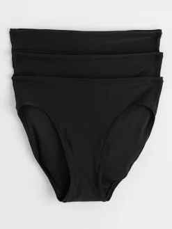 Trosor>Lindex 3-Pack Superstretchiga Trosor Med Normalhog Midja Black