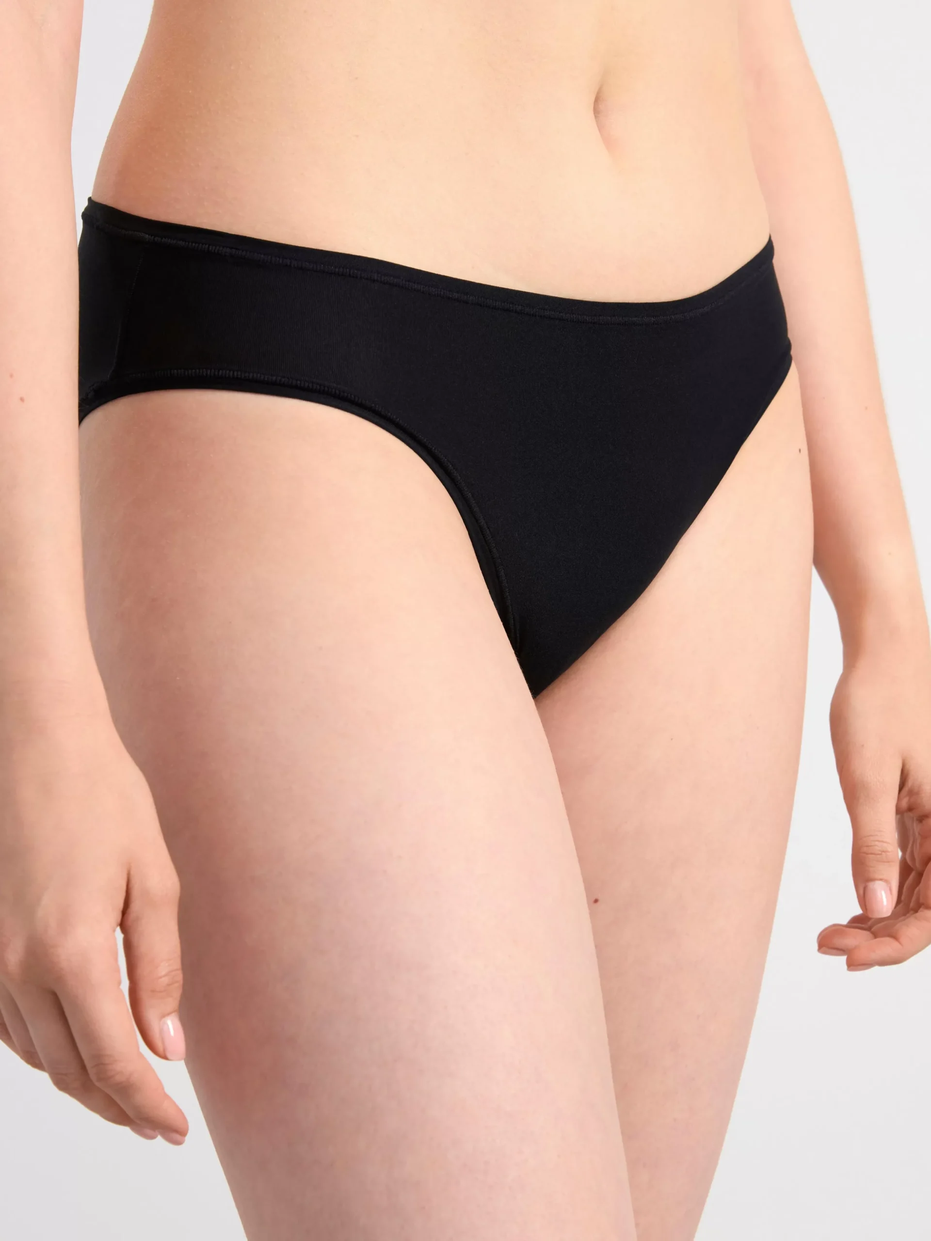 Trosor>Lindex 3-Pack Superstretchiga Trosor Med Normalhog Midja Black