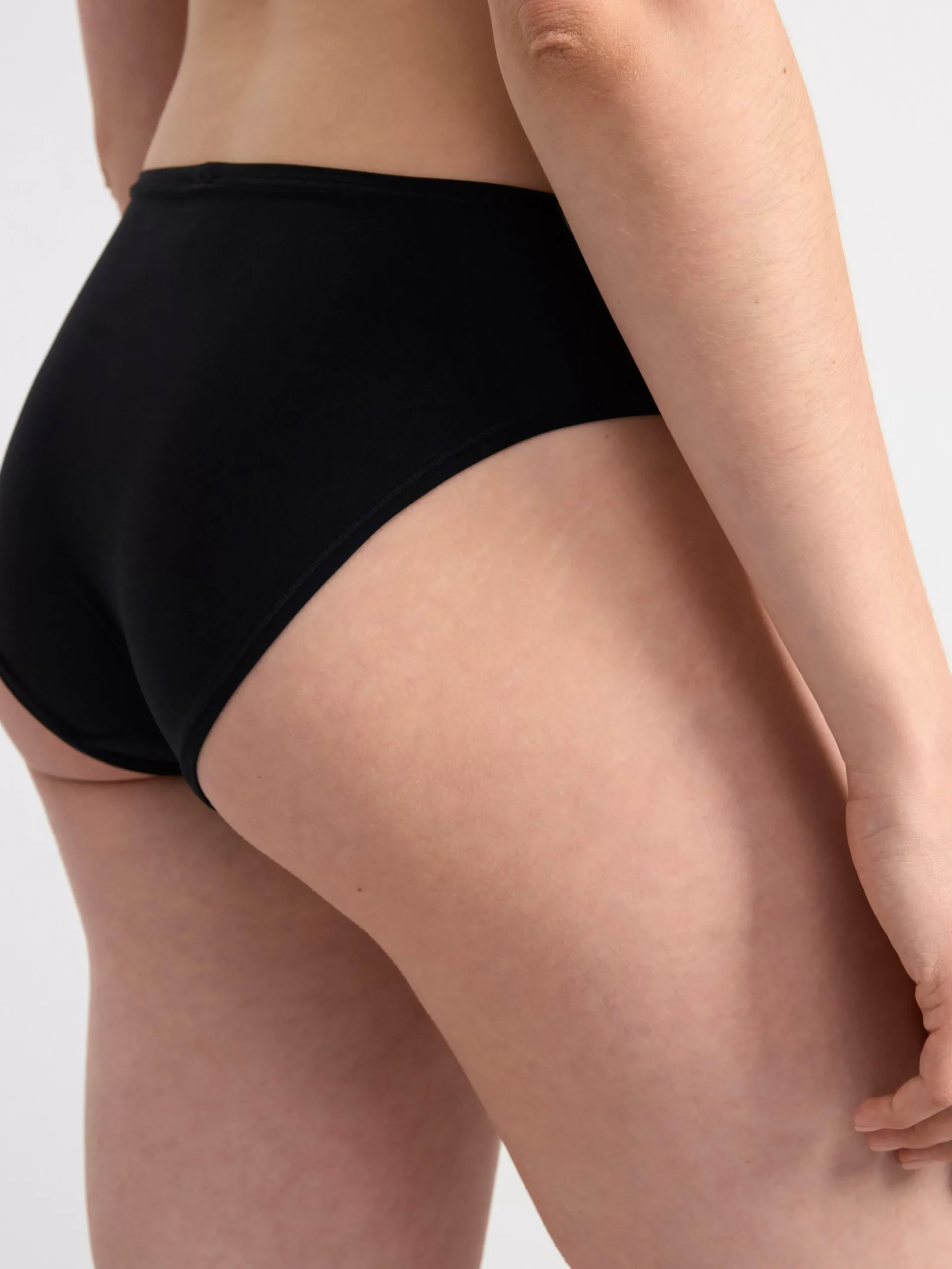 Trosor>Lindex 3-Pack Superstretchiga Trosor Med Normalhog Midja Black