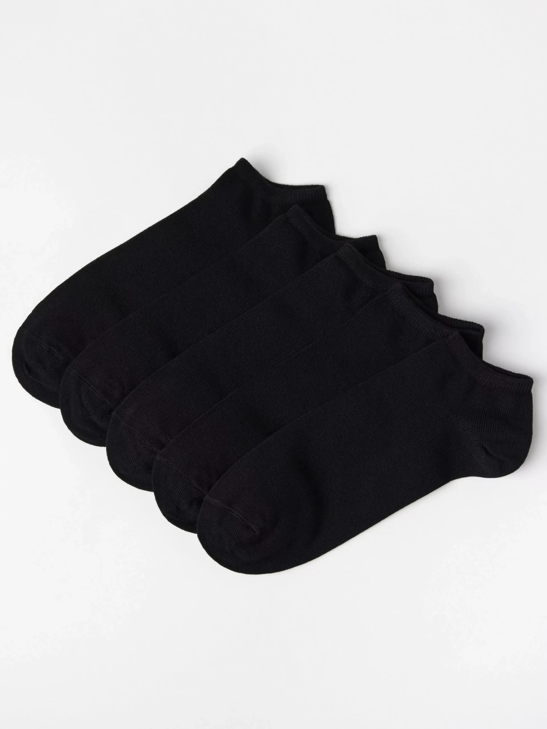 Underkläder>Lindex 5-Pack Svarta Footies Black