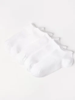 Underkläder>Lindex 5-Pack Vita Footies White