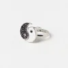 Accessoarer>Lindex 2-Pack Yin- Och Yangringar Silver